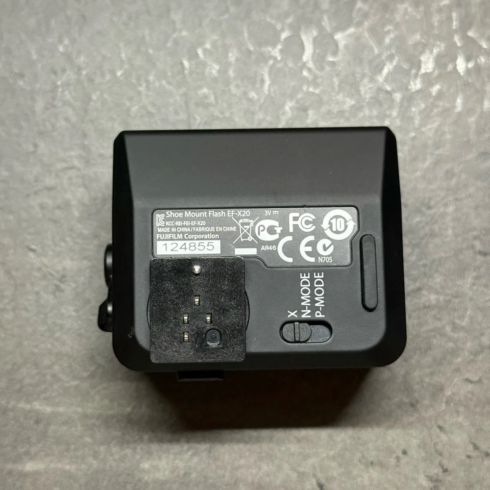 Fujifilm Black EF-X20 TTL Flash